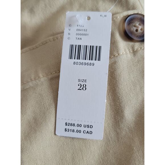 NWT Frame Utility Tan Pants - 28 waist - Picture 6 of 7